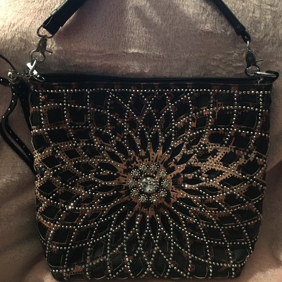 Starburst Rhinestone Shoulder Bag = Showstopper PRS1 - Picture 1 of 11